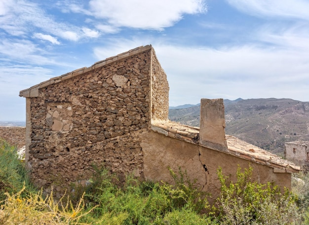 ruined abandoned town