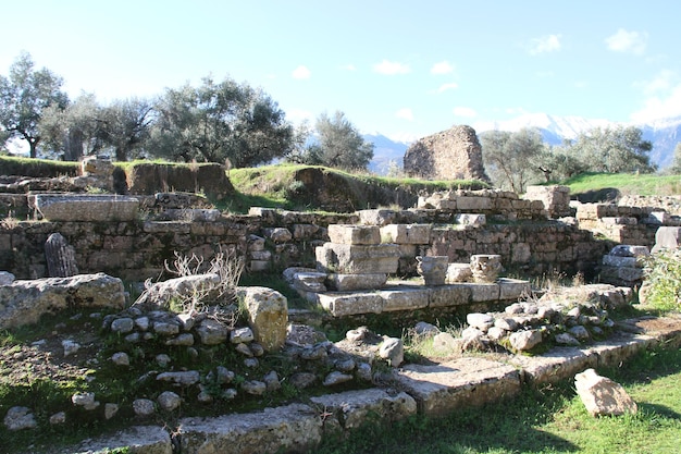 Ruïnes van het oude Sparta