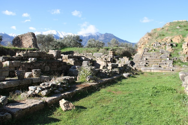 Ruïnes van het oude Sparta