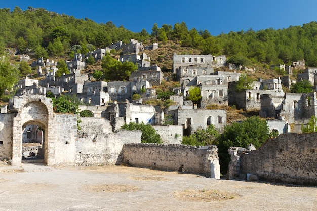 Ruïnes van Kayakoy Fethiye