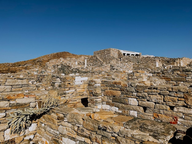 Photo ruins of the ancient city