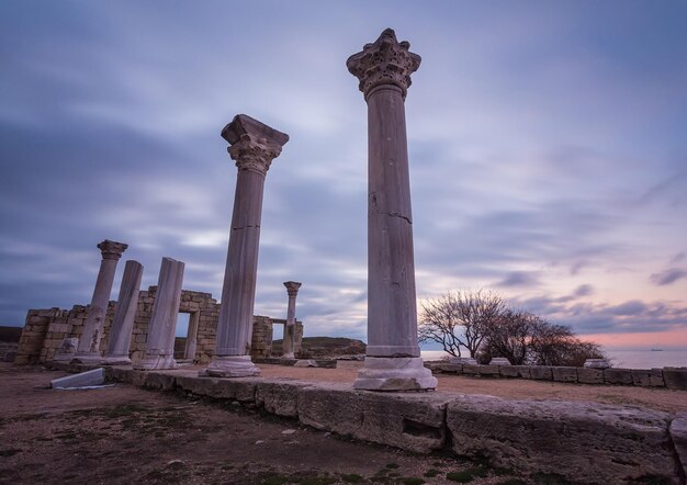 Ruins of ancient greek colony Khersones