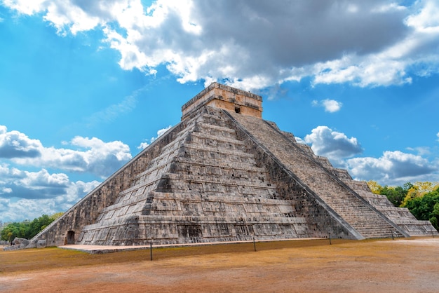 Ruins of the ancient Mayan civilization in Chichen Itza