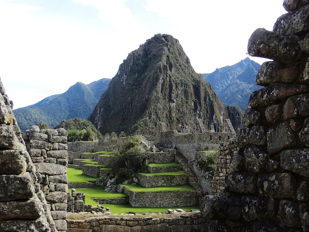 Ruins of a building