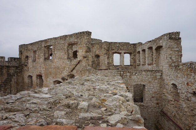 Ruins of a castle in Kazimierz Dolny Poland