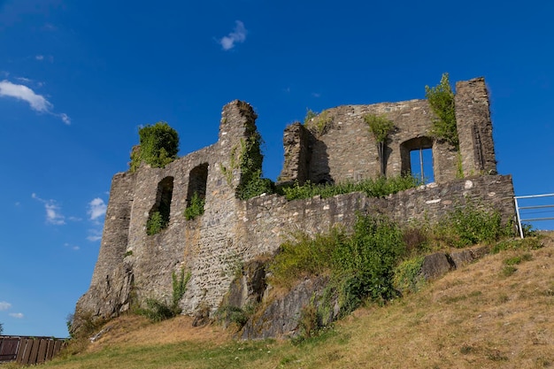 Foto rovine del castello koenigstein konigstein germania