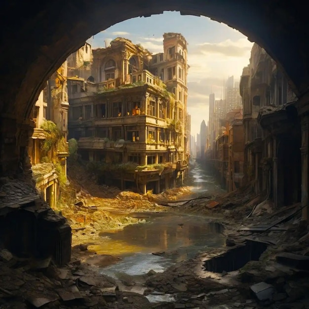 Ruins of City