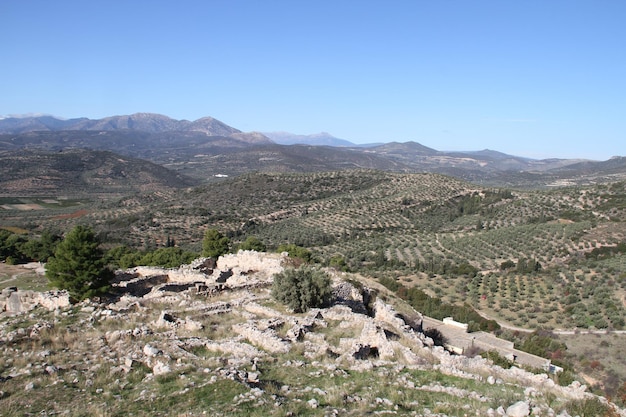 Ruins of Cornithos Greece