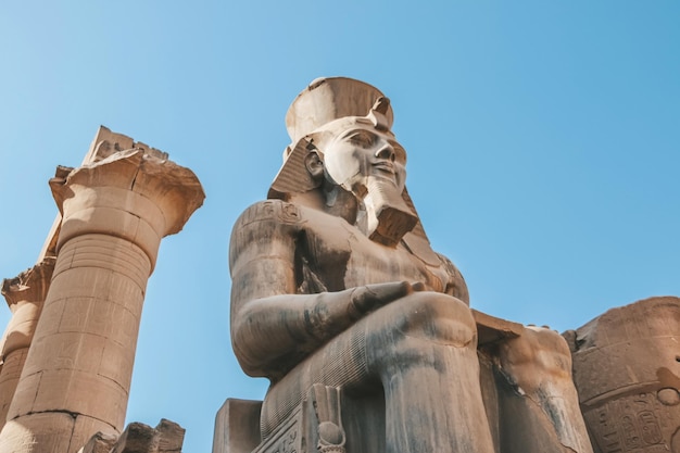 Ruins of the Egyptian Karnak Temple the largest openair museum in Luxor