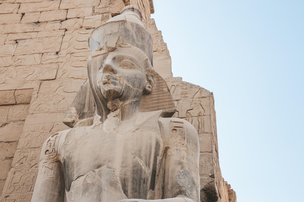 Ruins of the Egyptian Karnak Temple the largest openair museum in Luxor