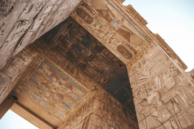 Ruins of the Egyptian Karnak Temple the largest openair museum in Luxor