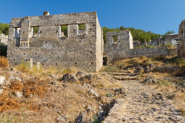 Ruins of Kayakoy Fethiye