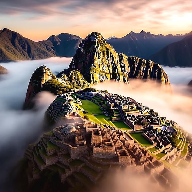 ruins of machu picchu