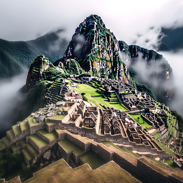 ruins of machu picchu