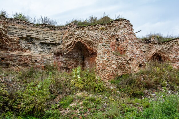 Ruins of St Johns Cathedral in 1828 Oreshek Fortress Shlisselburg Fortress Founded in 1323