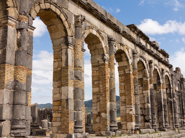 Volubilis 모로코의 유적