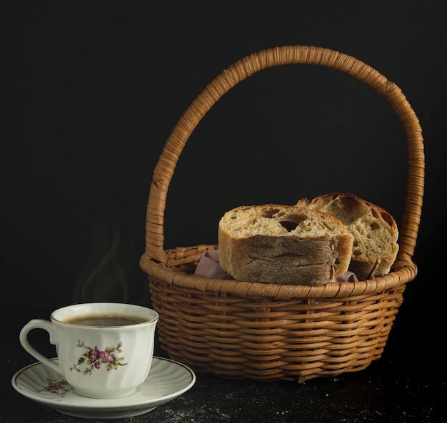 Ruiten brood ontbijt panaderia