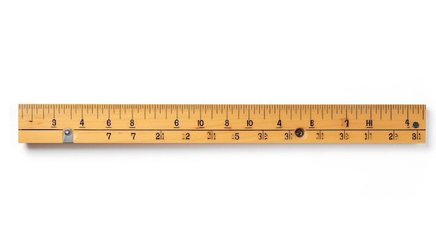 Photo ruler and measuring tape essential for accurate measurements in accessories crafting