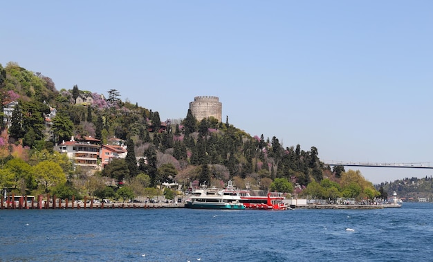 イスタンブール市のルメリ・ヒサル城