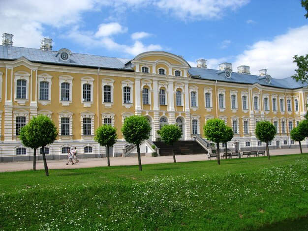 Rundale-paleis in het baltische land van letland