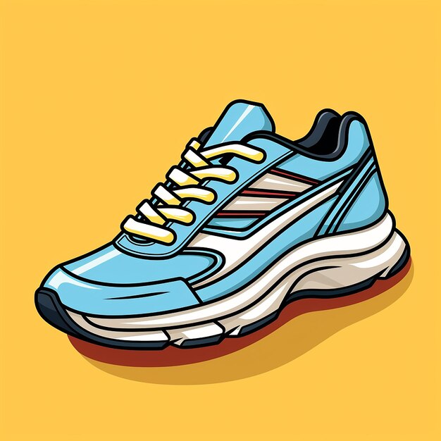 Photo running_shoe_isolated_modern_line_icon_vector_line