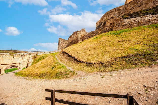 Rupea fortress transylvania romania europe is a medieval fortress built by transylvanian saxons stands on one of the oldest archaeological sites in romania