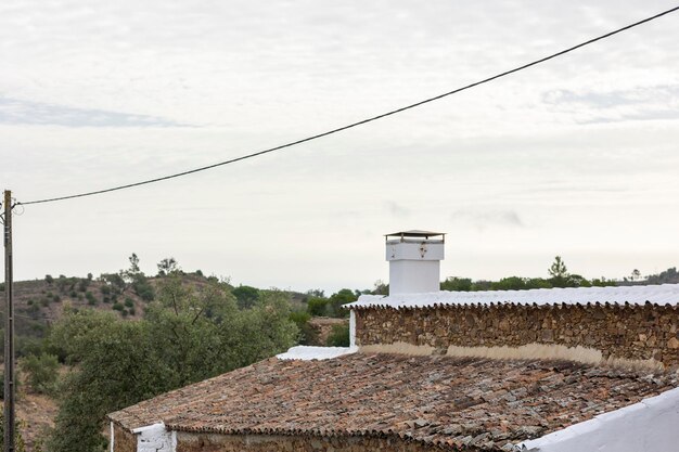 Photo rural house in the mountains