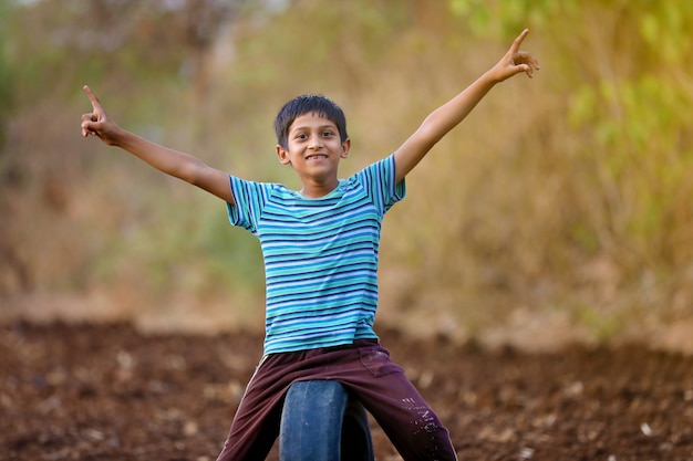 Rural indian child