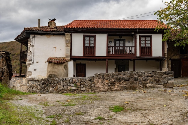 Rural landscapes in the interior of asturias