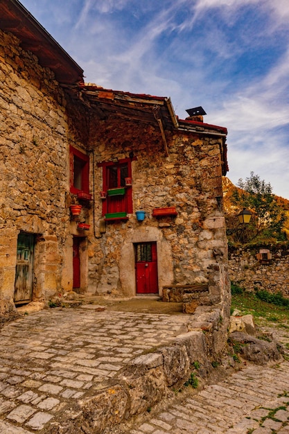 Photo rural landscapes in the interior of asturias