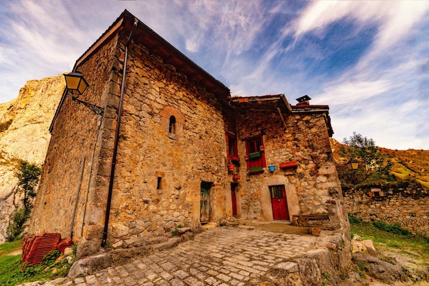 Rural landscapes in the interior of asturias