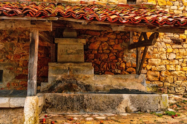 Rural landscapes in the interior of asturias