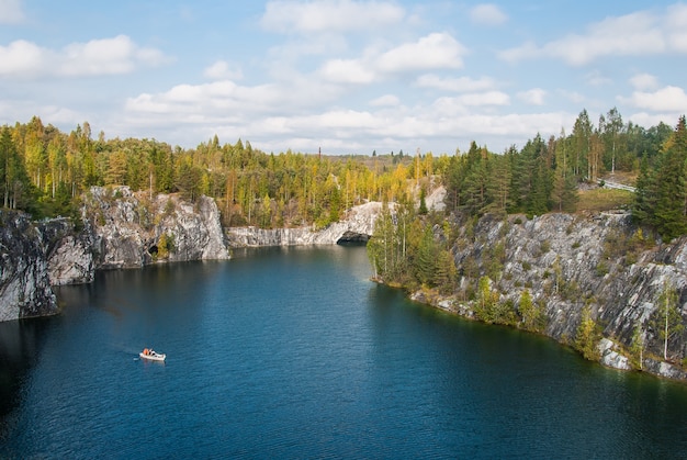 Ruskeala, Karelia, Russia