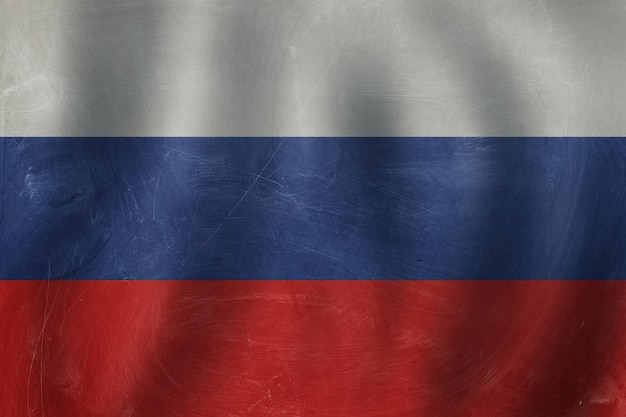 Russia concept Russian Federation flag background Learn russian language