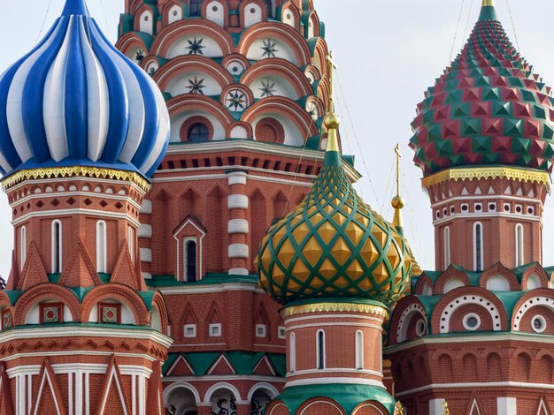 ロシア、モスクワ、聖バジル大聖堂