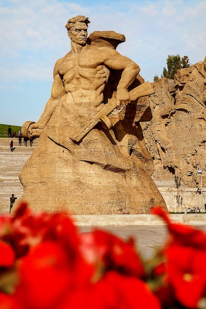 Russia Volgograd Stalingrad City of 2018 FIFA World Cup The memorial complex Mamayev Kurgan