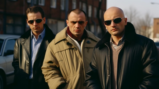 Russian mafia in the 90s Crime bosses Reket Bandits in Russia Bratki