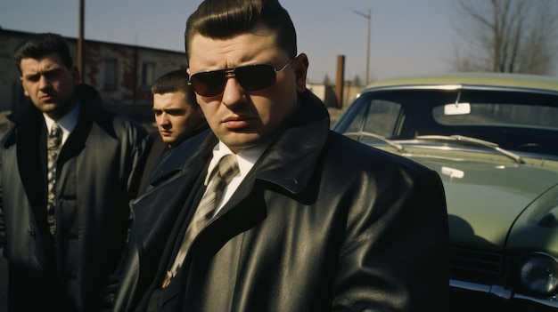 Foto la mafia russa negli anni '90 boss del crimine reket bandits in russia bratki