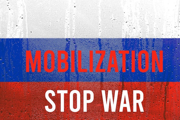 Russian Mobilization Mobilization Russian Army for fighting on Ukraine STOP Mobilization and Stop War