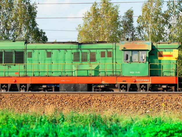 ロシアの列車ディーゼル機関車輸送の背景