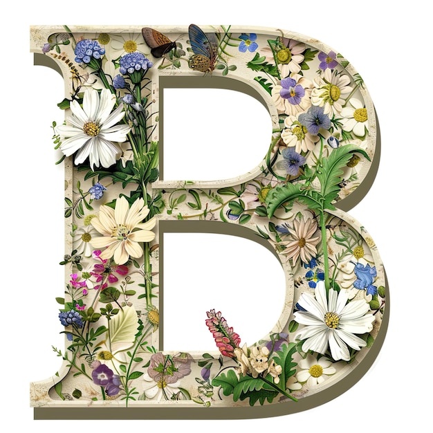 Foto russische letters x en b versierd met voorjaarsbloemen christus is opgestaan paasclipart lettering