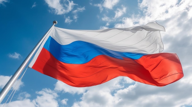 Russische vlag Generatieve Ai