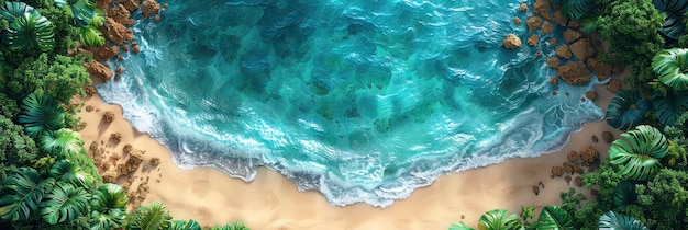 Foto rust aan zee zomer abstracte achtergrond