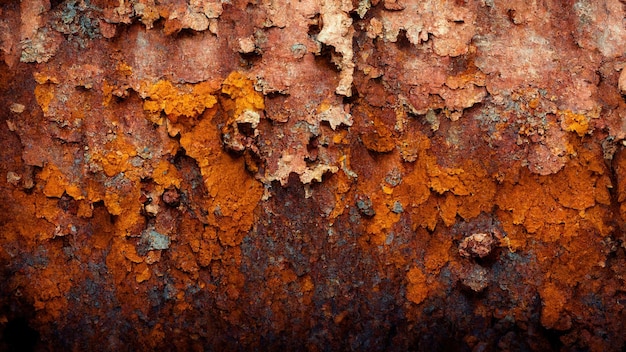 Foto rust en geoxideerde metalen achtergrond