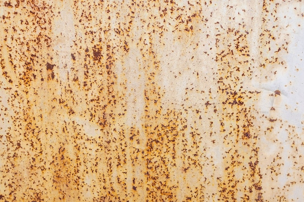 Rust texture as a metal plate background