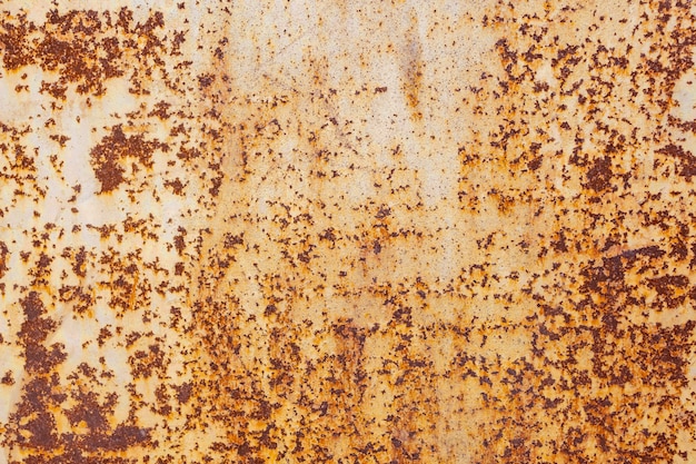 Photo rust texture as a metal plate background