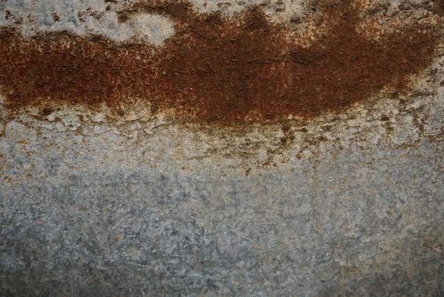 Rust zinc on texture and background
