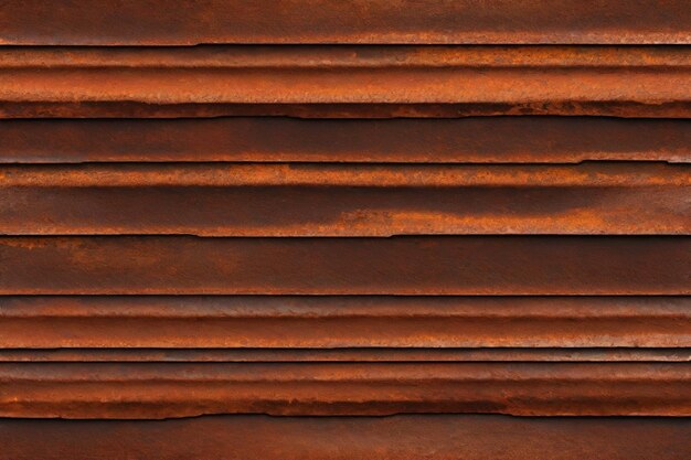 Photo rusted iron texture