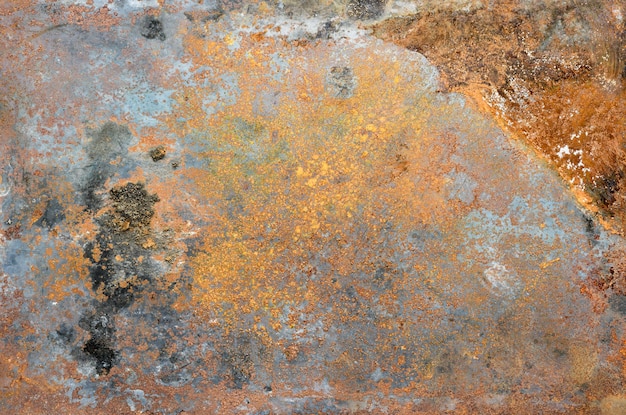 Rusted metal background