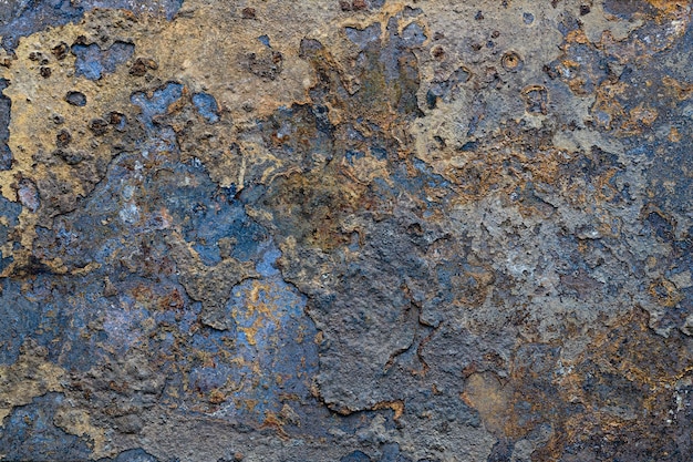 Rusted metal background